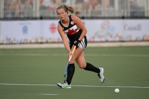 Stephanie Norlander, Women's National Team, 2015 Pan American Games, Toronto, Ontario. Photo: Yan Huckendubler.