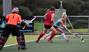 Womens National Team vs New Zealand. Friendly. March 24, 2016. Photo: Planet Hockey Magazine. Karli Johansen.