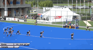 2016 Hawke's Bay Cup. Women's National Team. April 2, 2016 vs Korea. Brienne Stairs goal. 2-1 win.