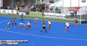 2016 Hawke's Bay Cup. Women's National Team. April 2, 2016 vs Korea. Holly Stewart goal. 2-1 win.