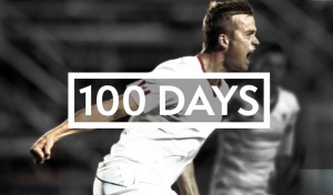 2016 Olympic Games. 100 day countdown.