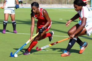 Shannon Pereira, Junior Women's National Team. 4-0 win vs Trinidad and Tobago at 2016 Juinor women's Pan American Championship. Photo: Lorena Angus.