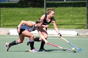 Women's National Team. Training. UBC April 2016. Shanlee Johnston (left), Steph Norlander (right).