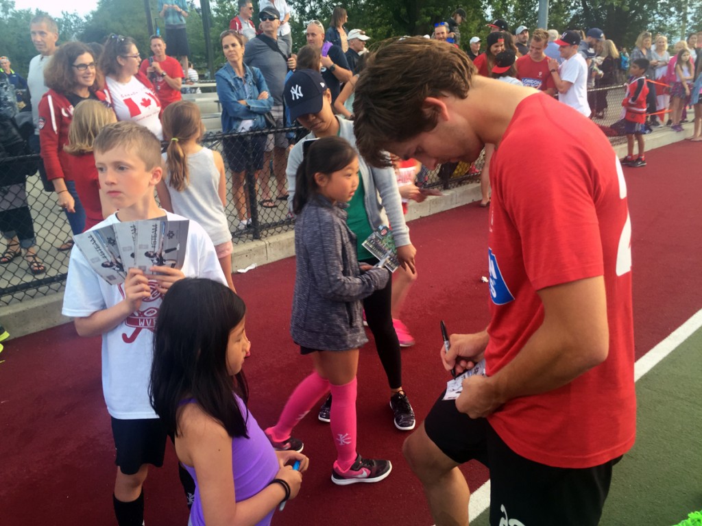 2016 Summer Games Sendoff. July 6, 2016. Men's National Team vs USA. 6-3 win. Photo: Blair Shier