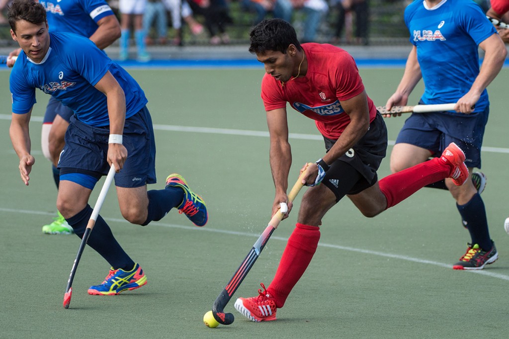 2016 Summer Games Sendoff. July 10, 2016. Men's National Team vs USA. 8-1 win. Photo: Blair Shier