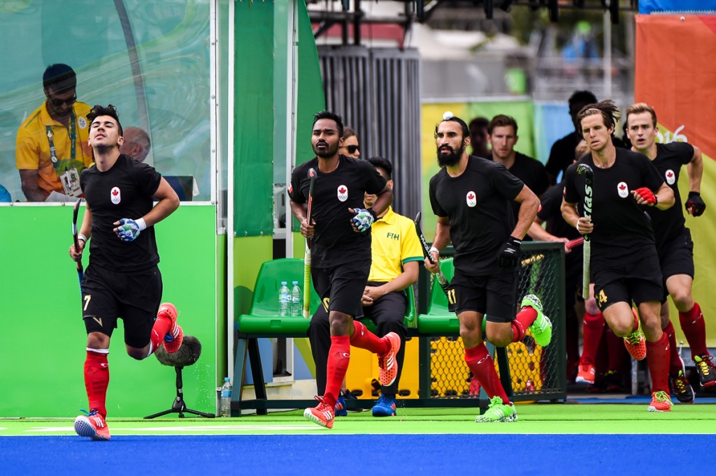 2016 Olympic Games. Men's National Team. Canada vs Argentina. 3-1 loss. August 8, 2016. Photo:Yan Huckendubler.