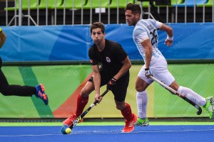 2016 Olympic Games. Men's National Team. Canada vs Argentina. 3-1 loss. August 8, 2016. Iain Smythe. Photo:Yan Huckendubler