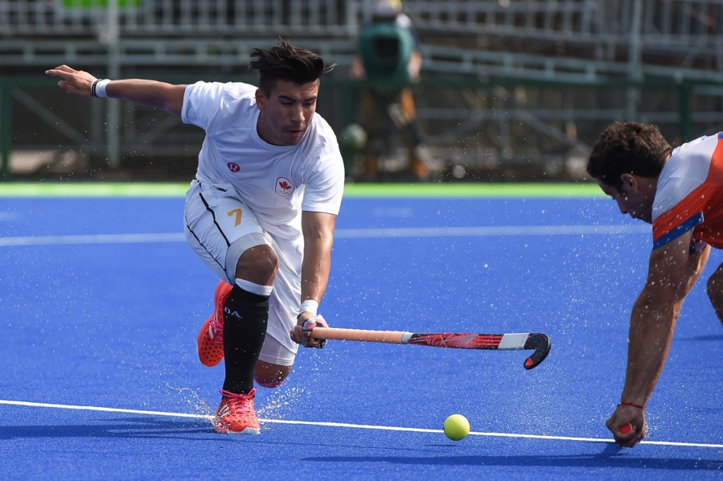 2016 Olympic Games. Men's National Team. Canada vs Netherlands. 7-0 loss. August 9, 2016. Photo:Yan Huckendubler.