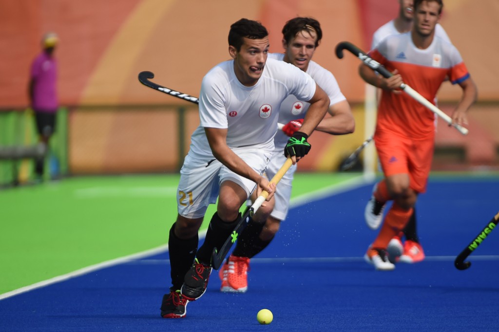 2016 Olympic Games. Men's National Team. Canada vs Netherlands. 7-0 loss. August 9, 2016. Photo:Yan Huckendubler.