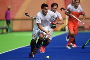 2016 Olympic Games. Men's National Team. Canada vs Netherlands. 7-0 loss. August 9, 2016. Photo:Yan Huckendubler.