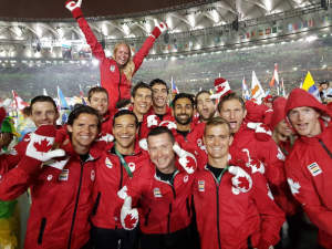 2016 Men's National Team. Olympic Games. Rio de Janeiro. Closing Ceremony