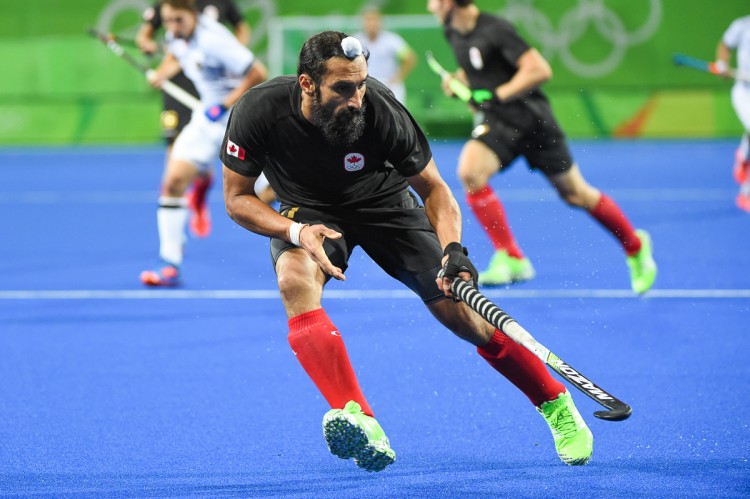 2016 Olympic Games. Canada vs Germany. Jagdish Gill (Photo by Yan Huckendubler)