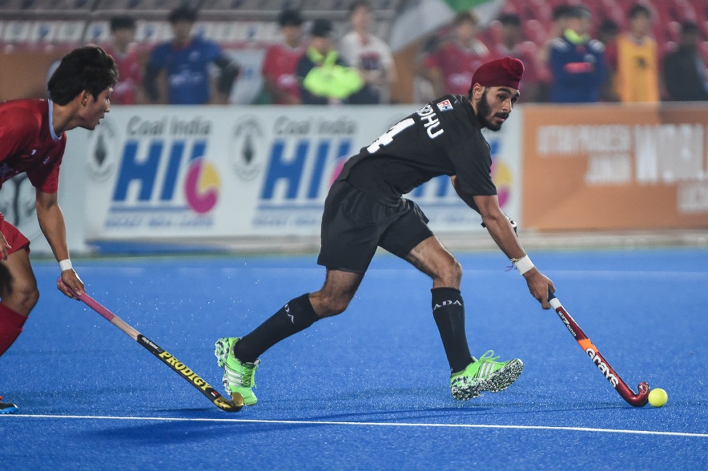 2016 Men's Junior World Cup. Canada vs Korea. 2-1 loss. December 14, 2016. By Yan Huckendubler