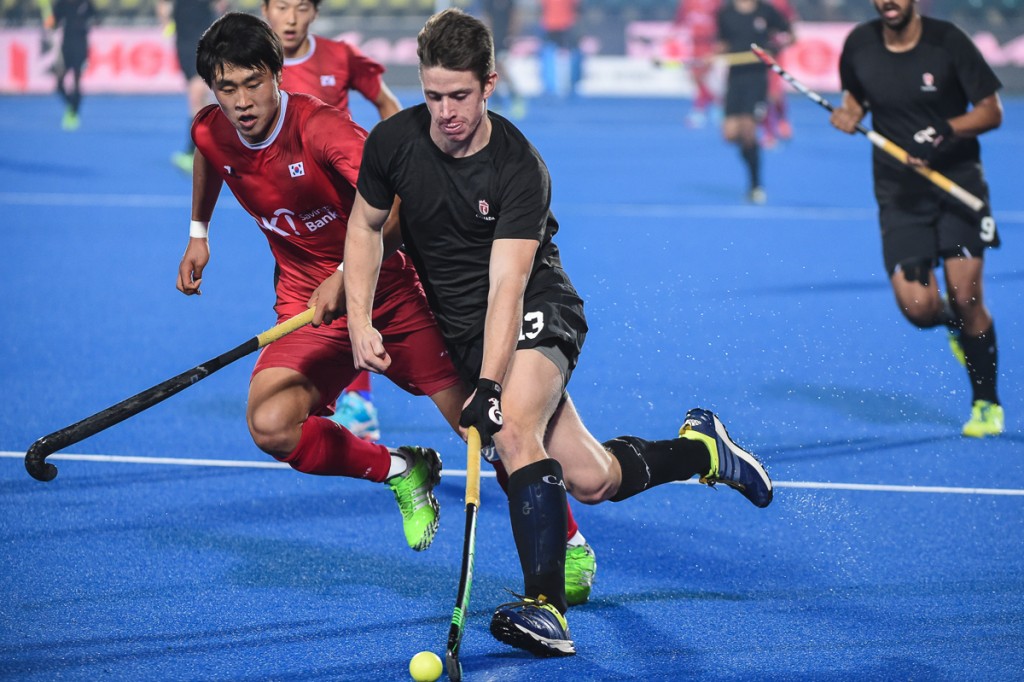 2016 Men's Junior World Cup. Canada vs Korea. 2-1 loss. December 14, 2016. By Yan Huckendubler