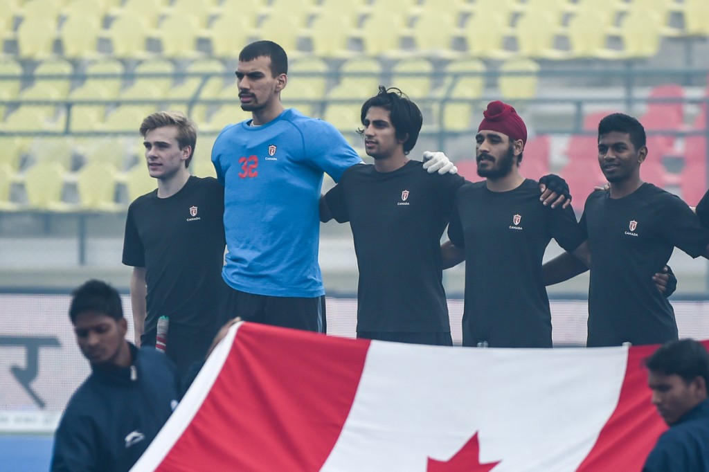 2016 Men's Junior World Cup. Canada vs Egypt. 2-1 loss. December 15, 2016. By Yan Huckendubler. Iqwinder Gill