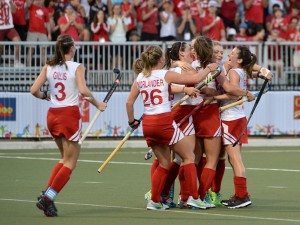 2015 Pan American Games. Toronto, Ontario. Canada vs Uruguay. Women's National Team July 20. By Yan Huckendubler