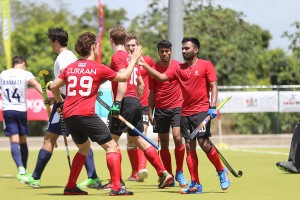 Men's National Team. March 25, 2017. World League 2. Vs United States. 4-2 win. By PAHF