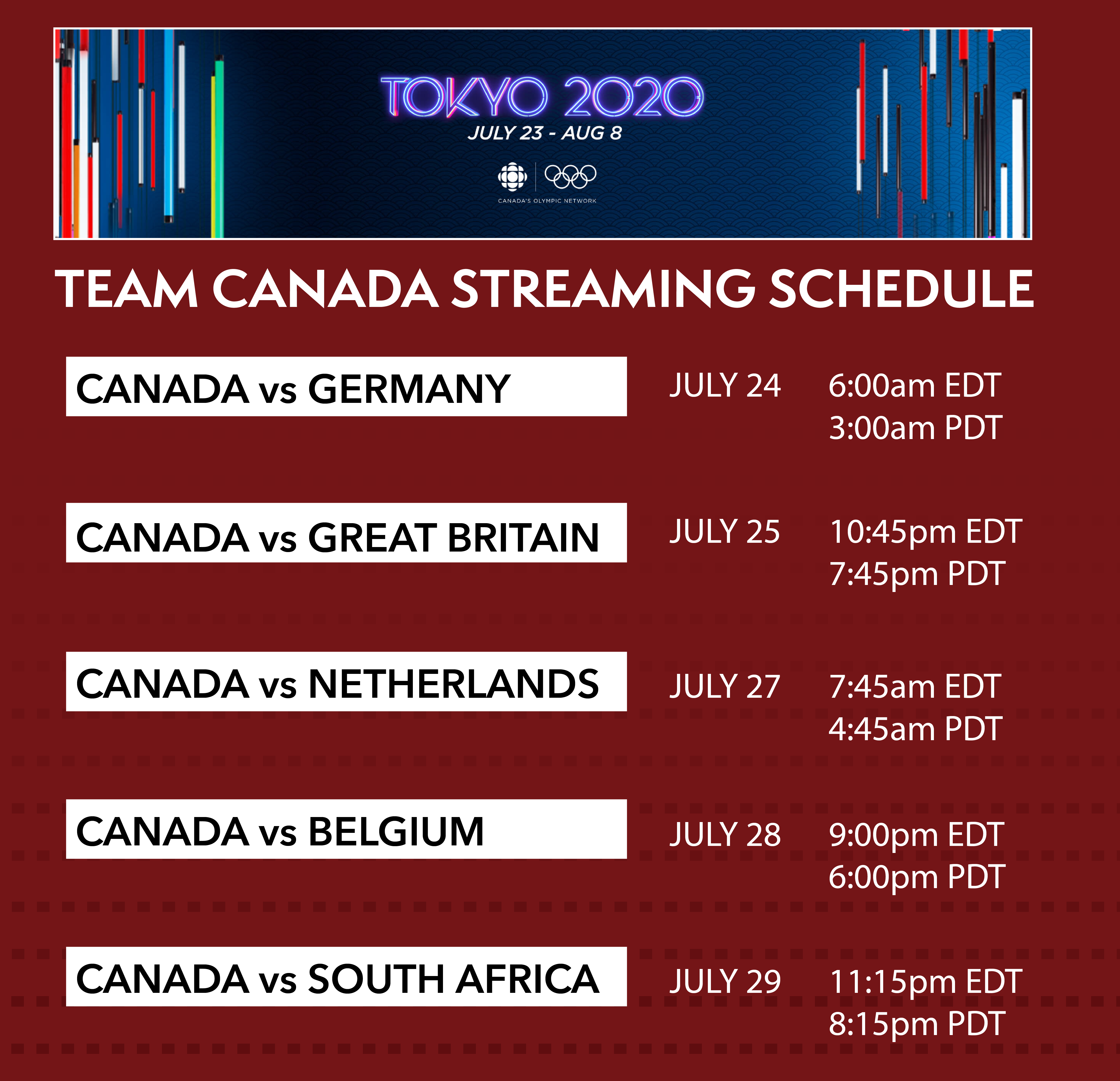 TeamCanadaStreamingSchedule